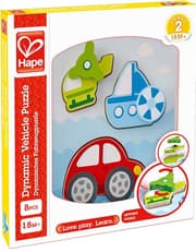 Hape Dynamic Vehicle Puzzle product image