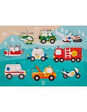 Hape Emergency Peg Puzzle product image