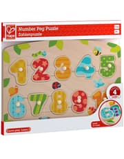 Hape Number Peg Puzzle product image