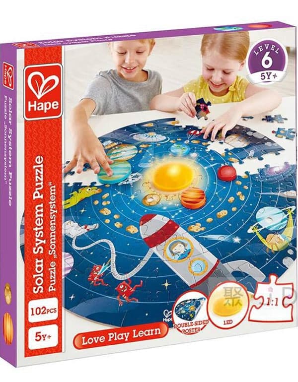 Hape Solar System Puzzle 93 pcs