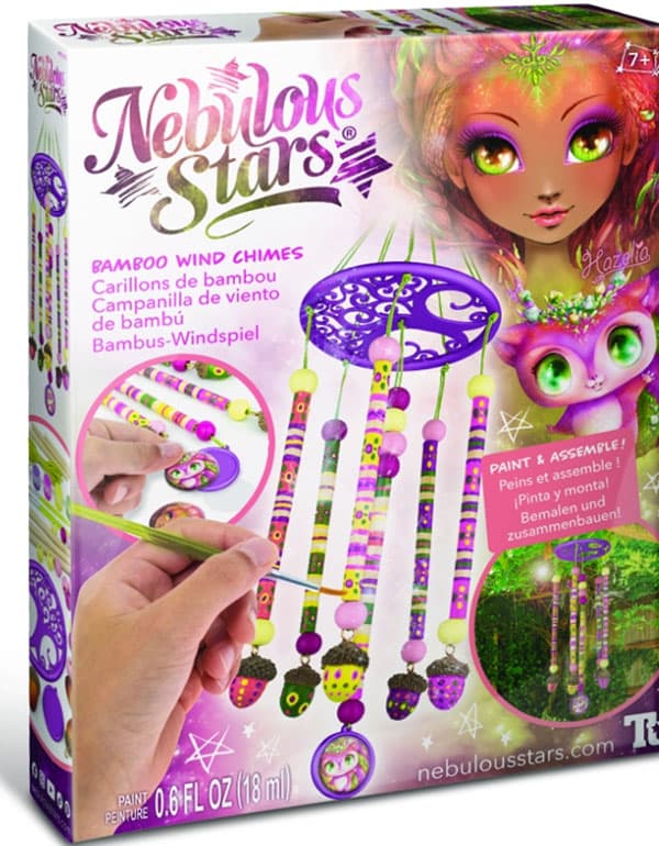 Nebulous Stars Bamboo Wind Chimes