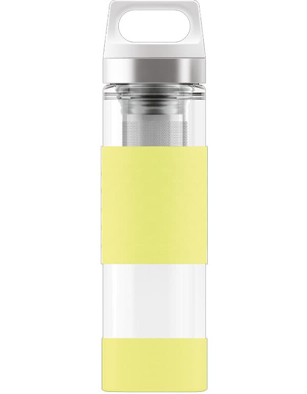 SIGG Thermo Flask Hot & Cold Glass Ultra Lemon Bottle 400ml