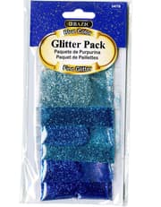 Bazic Blue Color Glitter Pack 6/Pack product image