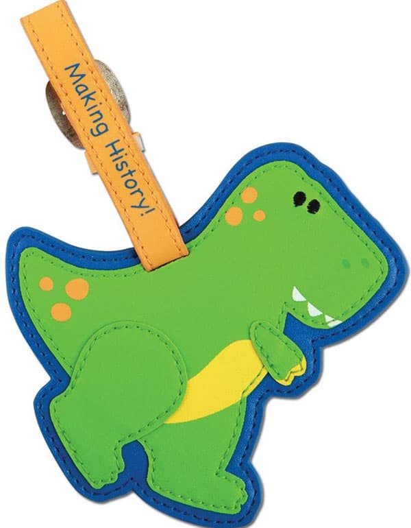 Stephen Joseph Luggage Tag Dino