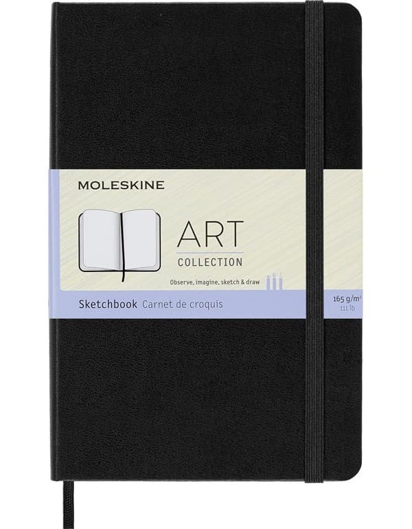 Moleskine Art Sketchbook Medium Black