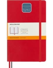 Moleskine Expanded Softcover Ruled Notebook Large Red product image