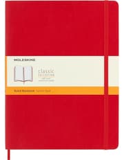 Moleskine Softcover Ruled XL Notebook Red product image