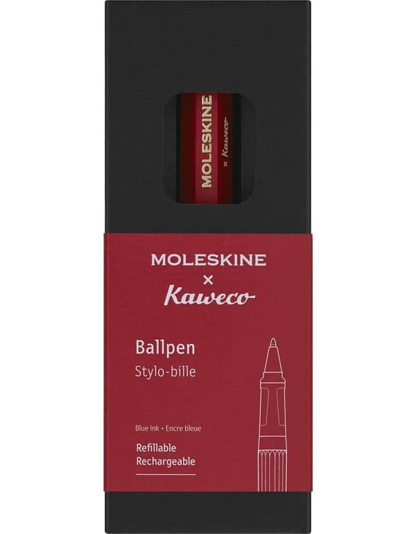 Ballpen Moleskine x Kaweco, Red
