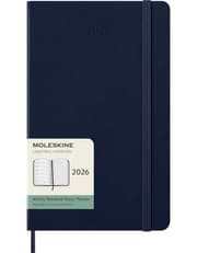 Moleskine Weekly Planner 2026 12 Months Weekly Planner Hardcover Large Blue product image