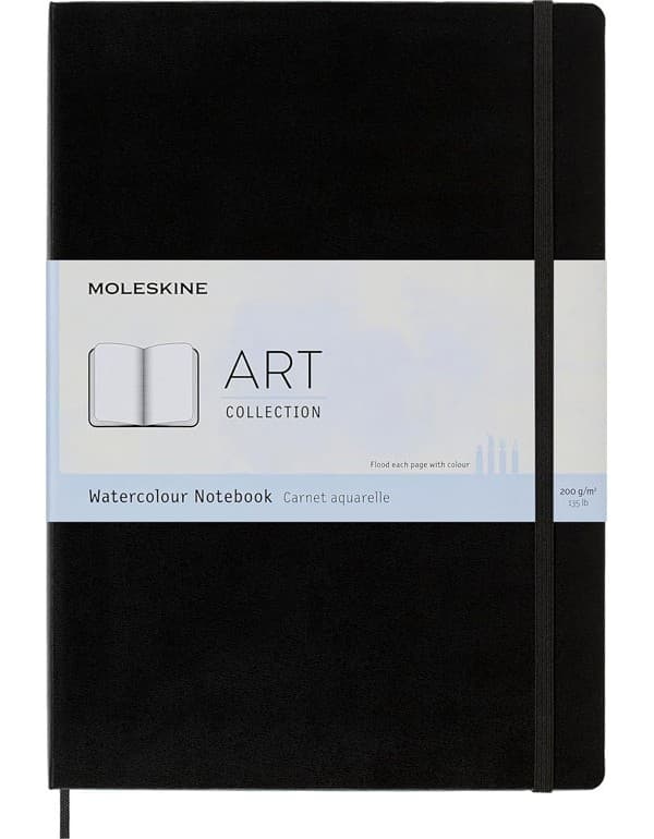 Moleskine Watercolor Art Notebook Large Black