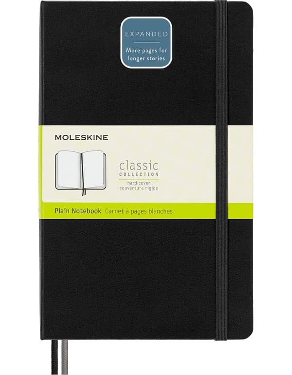 Moleskine Classic Plain Expanded Notebook