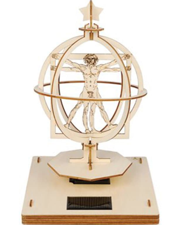 Balvi 3D Da Vinci Solar Powered Puzzle