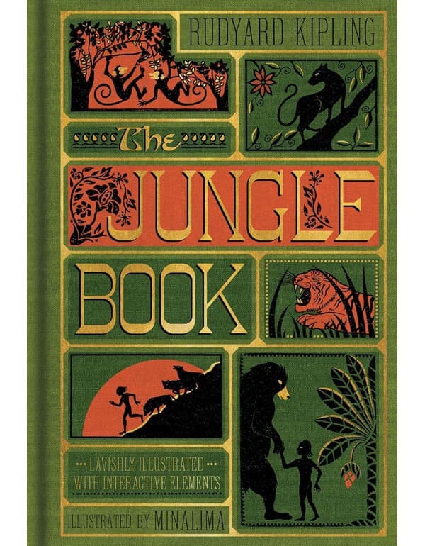 The Jungle Book (MinaLima Edition) (Illustrated with Interactive Elements)