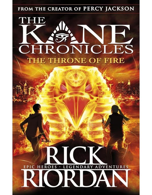 The Throne Of Fire (The Kane Chronicles Book 2)