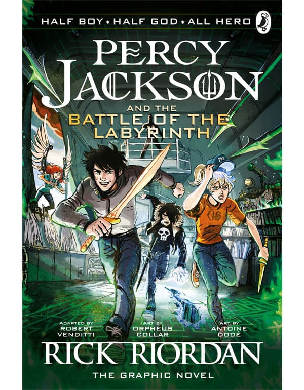 The Battle of the Labyrinth: The Graphic Novel