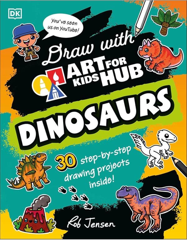 Draw with Art for Kids Hub Dinosaurs