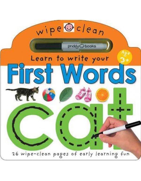 Wipe Clean: First Words