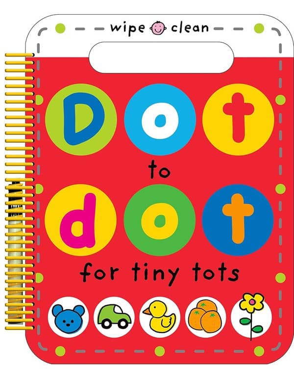 Dot To Dot For Tiny Tots Wipe Clean Activity Book