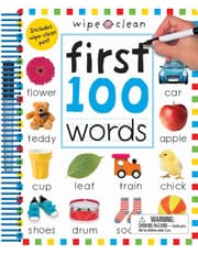 Wipe Clean: First 100 Words - Extended Edition product image