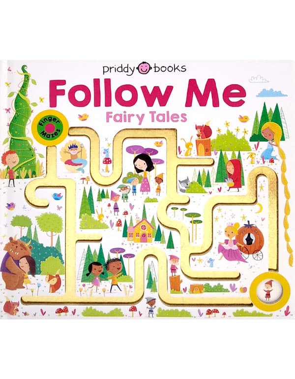 Maze Book: Follow Me Fairytales