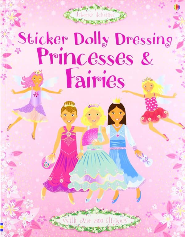 Sticker Dolly Dressing Princesses And Fairies