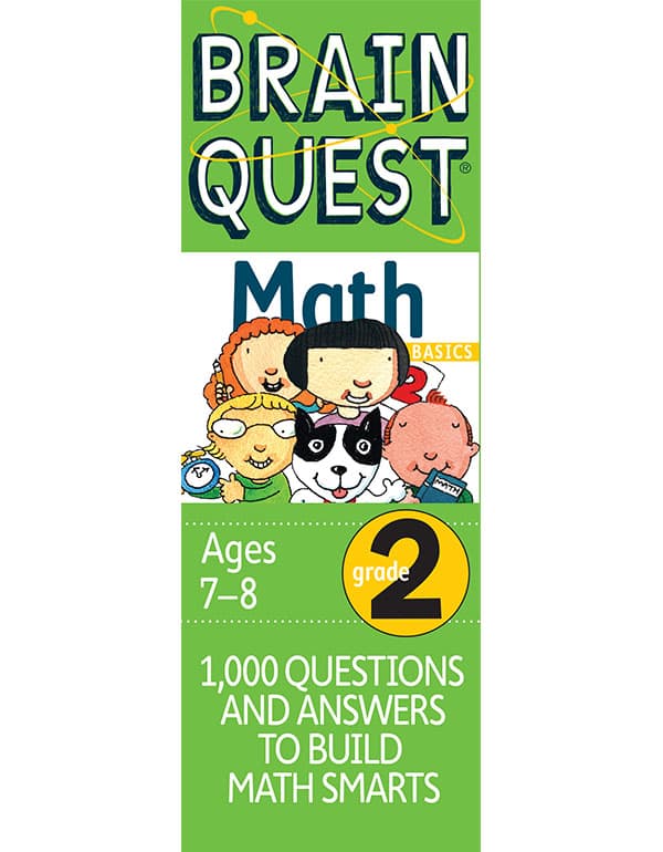 Brain Quest 2nd Grade Math Q&A Cards