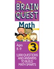 Brain Quest 3rd Grade Math Q&A Cards product image