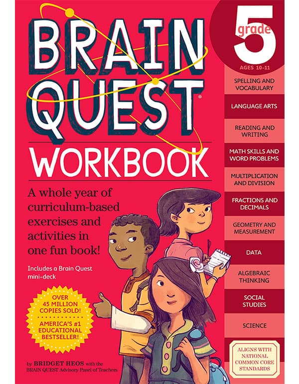 Brain Quest Workbook: 5th Grade