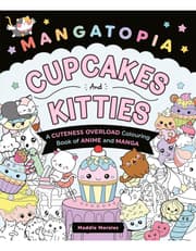 Mangatopia Cupcakes and Kitties: A Colouring Book product image