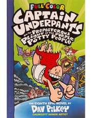 Captain Underpants and the Preposterous Plight of the Purple Potty People Colour Edition (Hb): Color Edition product image