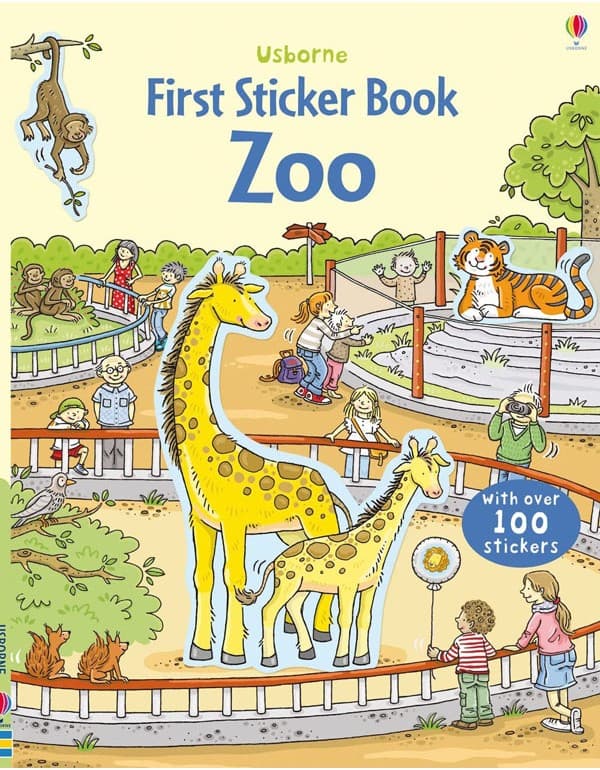 First Sticker Book Zoo