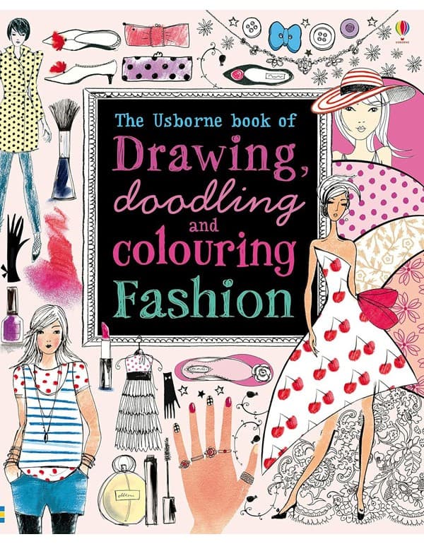 Drawing, Doodling And Colouring Fashion
