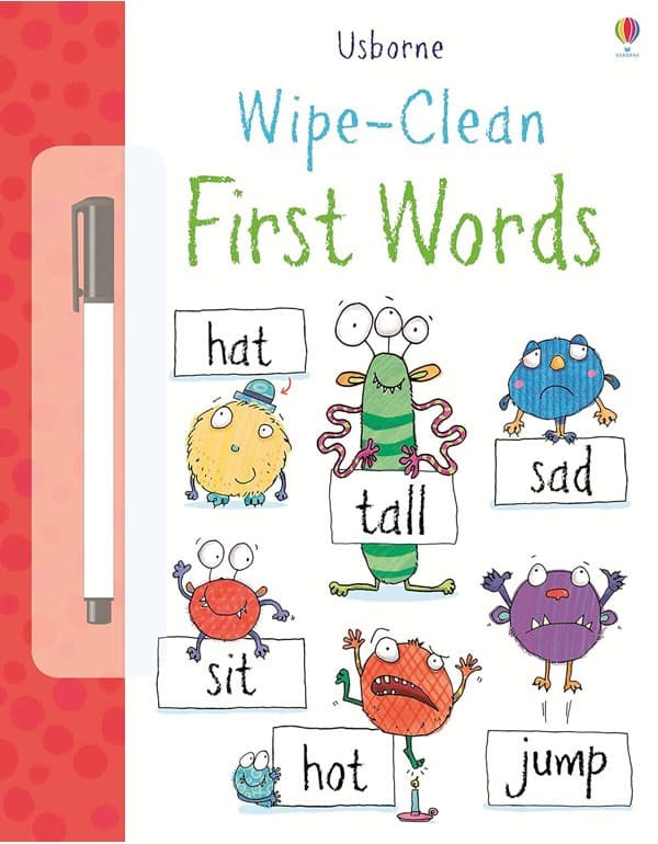 Wipe-Clean First Words