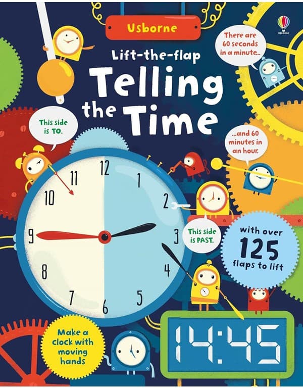 Lift-The-Flap Telling The Time
