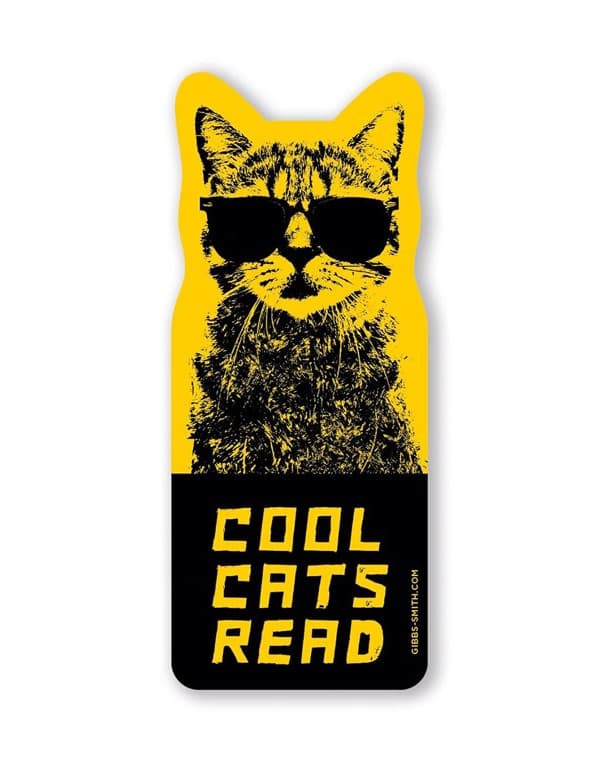 Cool Cats Read Sticker