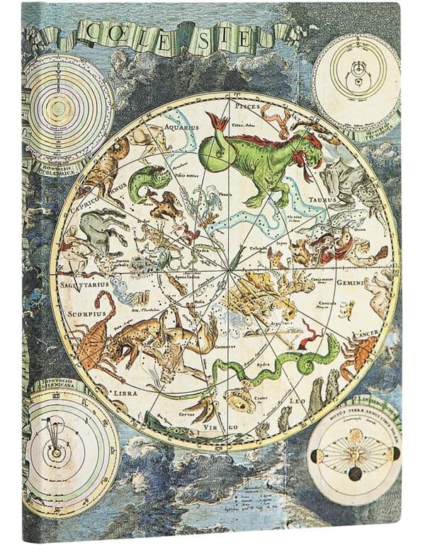 Paperblanks Softcover Flexi Notebook - Celestial Planisphere