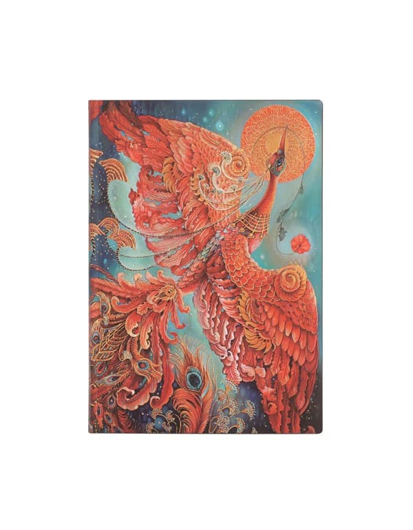 Paperblanks Softcover Flexi Notebook - Firebird