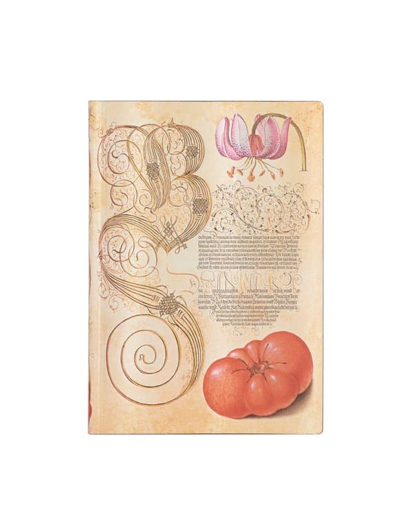 Paperblanks Lily & Tomato Lined Softcover Flexi Notebook