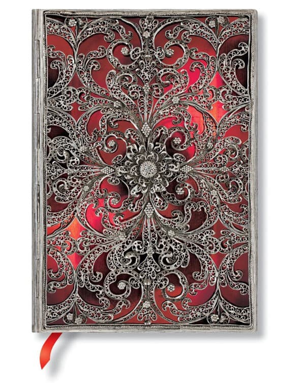 Paperblanks Softcover Flexi Notebook - Garnet