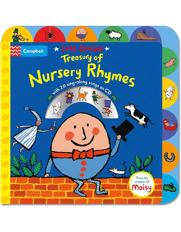 Lucy Cousins Treasury Of Nursery Rhymes Book And Cd