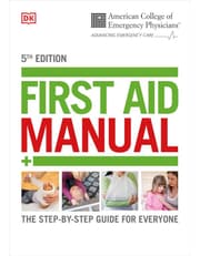 ACEP First Aid Manual 5th Edition: The Step-by-Step Guide for Everyone product image