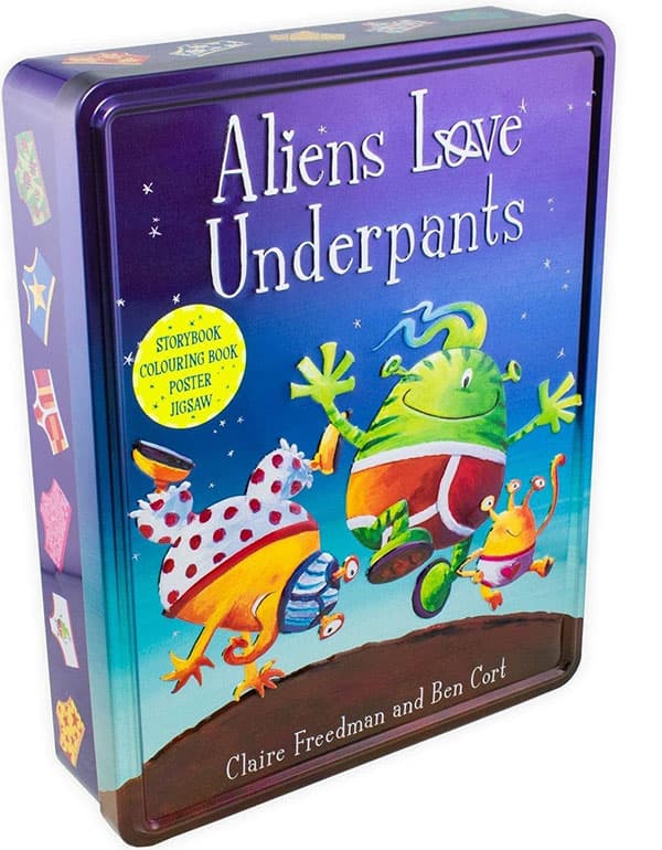 Aliens Love Underpants Anniversary Tin