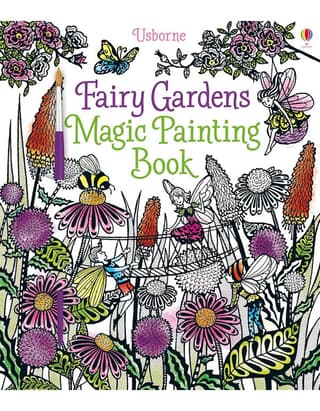 Fairy Gardens Magic Painting Book