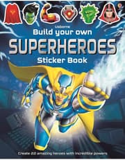 Build Your Own Superheroes Sticker Book product image