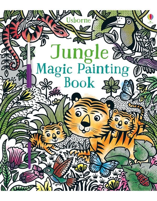Jungle Magic Painting Book