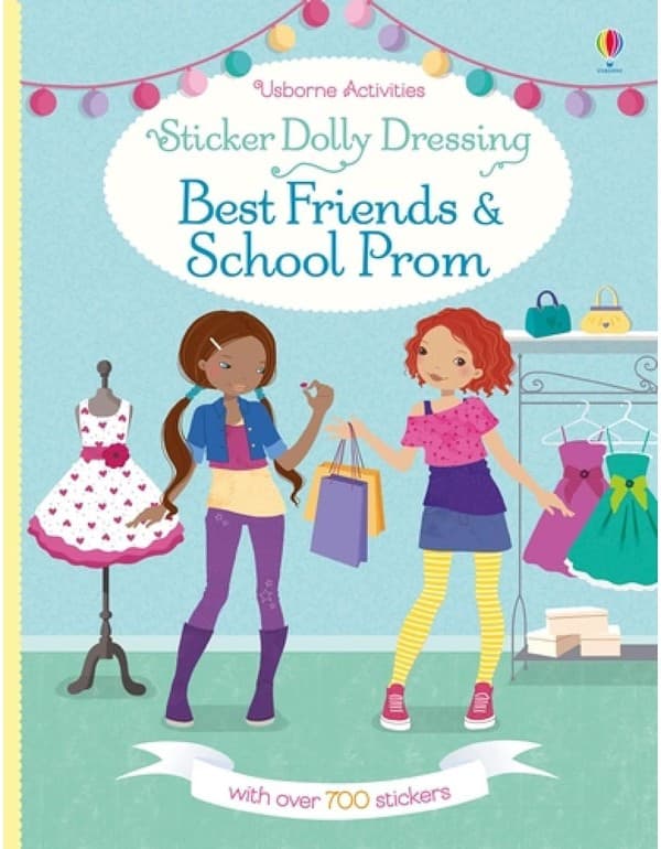 Sticker Dolly Dressing Best Friends And School Prom