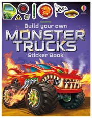 Build Your Own Monster Trucks Sticker Book product image