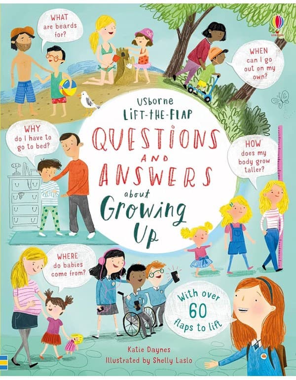 Lift-The-Flap Questions And Answers About Growing Up