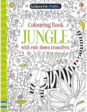 Colouring Book Jungle With Rub Downs product image