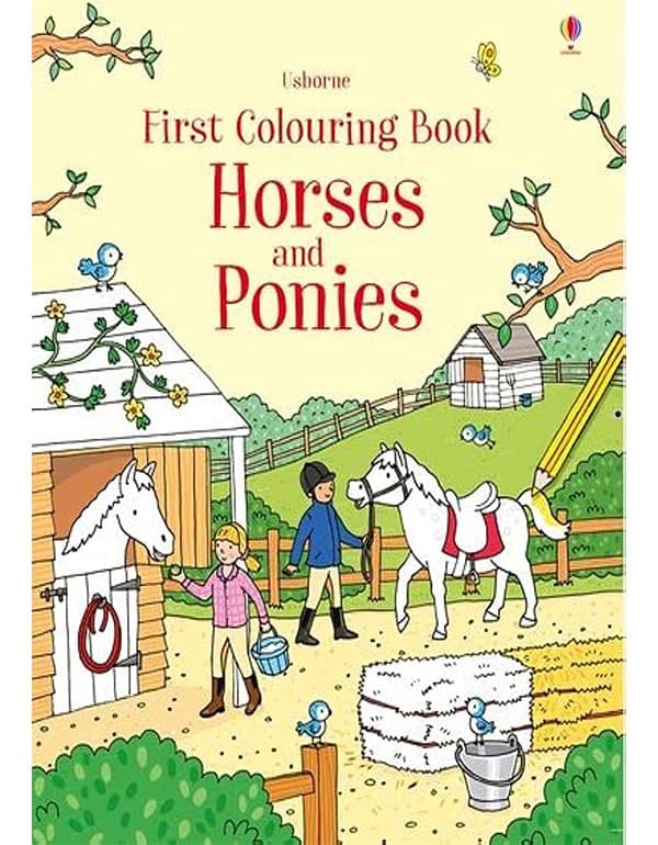 First Colouring Book Horses and Ponies